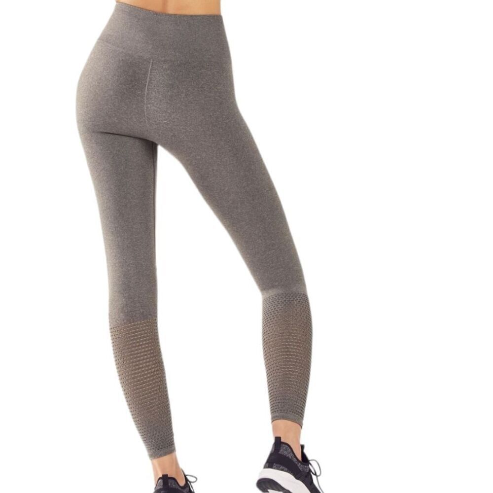 Fabletics Gray High Waisted Seamless Leggings S